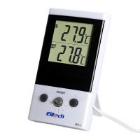 NEW DT-1 Dual Temperature Precision with Probe Outdoor Digital Thermometer Aquarium Home Electronics with Probe