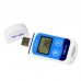 RC-5 Blue USB Mini Temperature Data Logger 32000 Data Capacity Temperature Recorder High Accuracy USB Recorder