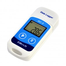 RC-5 Blue USB Mini Temperature Data Logger 32000 Data Capacity Temperature Recorder High Accuracy USB Recorder