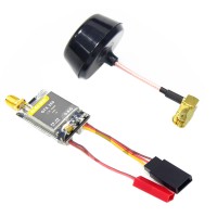 DALRC QTX250 5.8G 250mW 32CH Audio Video AV Transmitter with Mushroom Antenna for FPV Multicopter