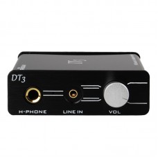 Trasam DT3 High Performance Hifi Independent External USB (96KHz/24Bit) Sound Card Earphone Amplifier Digital Audio Decoder 150mW Black