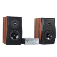 Trasam P5 Player Sound Set HIFI Tube Amplifier Bookshelf Speakers Living Room Amp Speakers Sound Set Source 2 with A6I