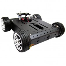 Arduino 4WD DIY Aluminum Alloy Mobile Robotic Platform 12V Metal Motor Robot Car