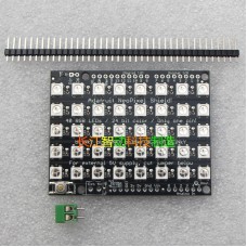 CJMCU- 40-Bit 5x8 Bit WS2812B 5050 RGB LED Pixel Built-in Full Color Driver Light Development Board