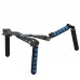 Pro DSLR Shoulder Mount Handled Stabilizer Support Rig with Camera Camcorder Mount Slider