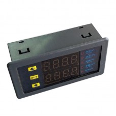 VAM9020 Dual-Digital LED Display Multifuction Meter Voltage Current 20A 90V Voltmeter Power Capacity Meter