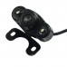 Waterproof DC12V 2 LED Color CMOS CCD Auto Car Rear View Camera for Security Backup Parking