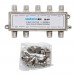 Seebest SB-8FP 5-1000MHz Outdoor Splitter and Tap off 8 Way CATV Signal Indoor Splitter 2-Pack