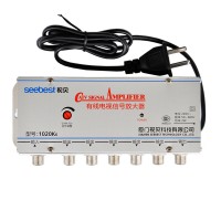 SB-1020K6 6 Way CATV Signal Amplifier Cable TV Signal Amplifier Splitter Booster CATV 20DB
