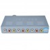 Seebest SB-S21VA Two Inputs One Output Manual HIFI Video Audio AV Switch 2-Pack