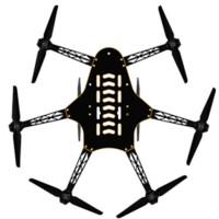 T-drones Smart HA Hexcopter Air Gear 200 for FPV DIY Flight Controll without Cover