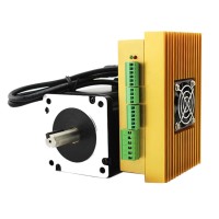 2 Phases 86 DSP Closed-Loop Step Motor Drive Kit 20-70VAC/30~100VDC 7.5A 12NM NEMA34 86mm Laser Machine LC86H2160+LCDA86H