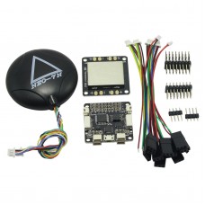 SP Pro Racing F3 Delux Flight Controller with Ublox NEO-7N GPS & 2-6S Distribution Board for Quadcopter Multicopter