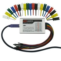 LA2016 USB Logic Analyzer 200M Max Sample Rate 16 Channels 10B Samples 2 PWM Out