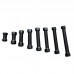 Multi Rotor Helicopter Part Hexagonal Aluminum Column M3 70MM Hexagonal Aluminum Pillar Connecting Column 10-Pack