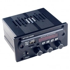 Digital DC24V High-Power Amplifier Multimedia Card U-Disk Bluetooth 2.1 Sound Channel HIFI Bass Amp