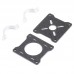 20MM CNC Aluminium Alloy Motor Mounting Base Silver for Flight Control Multicopter