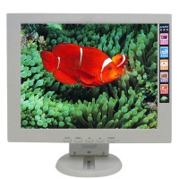 Anmite 10Inch 1024x768 4:3 LCD Computer Display Screen TN Panel LCD Monitor White