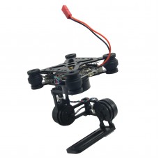 3-Axis Brushless Gimbal Camera Mount with 32bit Storm32 Controller for Gopro 3 4 FPV Black