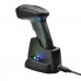 H018 Wireless Laser Handheld Barcode Scanner with Charging Base Storage Holder