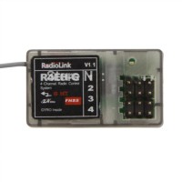 Original RadioLink 2.4G 4CH Gyro R4EH-G Function Receiver for RC3S RC4G Transmitter RC Car Boat Helicopter Quadcopter
