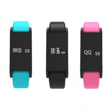 I6 0.4inch OLED Gesture Countrol Smart Bracelet Call ID Display Pulseira Vibration Alarm Clock Watches Fitness Tracker Wristband
