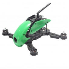 Carbon Fiber 4-Axis Frame Robocat B270 270mm Racing Mini Quadcopter Frame with Hood Cover for FPV Green