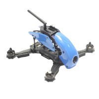 Carbon Fiber 4-Axis Frame Robocat B270 270mm Racing Mini Quadcopter Frame with Hood Cover for FPV Blue