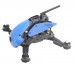 Carbon Fiber 4-Axis Frame Robocat B270 270mm Racing Mini Quadcopter Frame with Hood Cover for FPV Blue