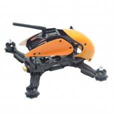 Carbon Fiber 4-Axis Frame Robocat B270 270mm Racing Mini Quadcopter Frame with Hood Cover for FPV Orange