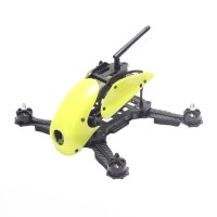 Carbon Fiber 4-Axis Frame Robocat B270 270mm Racing Mini Quadcopter Frame with Hood Cover for FPV Yellow