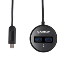 ORICO DCU3-2P Desktop Computer USB3.0 HUB 2 Splitter Output Port USB3.0 Extension Docking Station