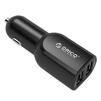 ORICO UCA-2U 2 Port 5V2.4Ax1/5V1.5Ax1 Mini USB Car Charger for iPad/iPhone with CE FCC 3C ROHS