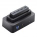ORICO H10D6-U3 10 Ports USB Interface Hub USB3.0x10 with DC12V 3A Power Adapter