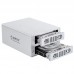 ORICO 3529RUS3 Aluminum 2 Bay USB3.0/eSATA External 3.5'' RAID SATA Hard Drive HDD Enclosure