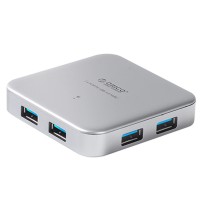 Orico U3BCH4 Hub USB 3.0 4 Ports USB Splitter 3.0 BC1.2 with Charge Power Supply