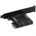 ORICO PAS3064-2S2E Double SATA3.0 & eSATA3.0 Ultra High Speed 6Gbs PCI-E Desktop Expansion Card