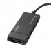 ORICO H32TS Mini USB3.0 HUB Multi Interface Expansion with Card Reader SD TF-Black