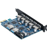 ORICO PVU3-5O2U USB3.0 7 Ports PCI Express Card HUB with VL800 and VL812 USB3.0 Hub