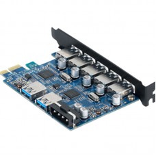 ORICO PVU3-5O2U USB3.0 7 Ports PCI Express Card HUB with VL800 and VL812 USB3.0 Hub