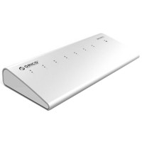 ORICO H73-SV High-Speed 5Gpbs Aluminum HUB Splitter USB 3.0 HUB Driver 7 Ports for Laptop Computer