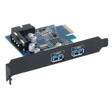 ORICO PVU3-2O2I Super Speed 5.0Gbps 2 Ports USB 3.0 PCI-E PCI Express Expansion Card for PC with VLI Chipset