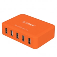 ORICO UC5P-BL 5 Ports Micro USB Charger 40W Smart Supercharger for iPhone iPad Phone