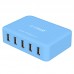 ORICO UC5P-BL 5 Ports Micro USB Charger 40W Smart Supercharger for iPhone iPad Phone