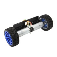 Self-Balancing Motor Car 2WD Metal Smart Car Chassis Balance Base with Encoder