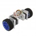 Aluminium Alloy Self-Balancing 2WD Smart Motor Car Chassis Balance Base 42 Stepper Motor