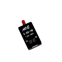 TS932 5.8G 32CH Audio Video A/V Receiver RX w/ Channel Display for FPV Multicopter Black