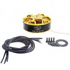 HLY W9235 KV100 Brushless Motor Big Disc Motor for Heavy Scale Multicopter Octocopter Hexacopter Quadcopter 