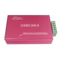 Dual Port USBCAN Analyzer Converter USB CAN Card ZLG with CanOpen J1939 Analysis