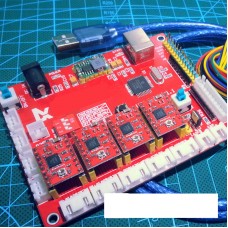 New 4-Axis Stepper Motor Control Board USBCNC DIY Laser Engraving Machine Motherboard w/Development Board